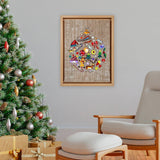 Tablou Canvas pe pânză  NLJ200872_6696, Multicolor, 97x67 cm