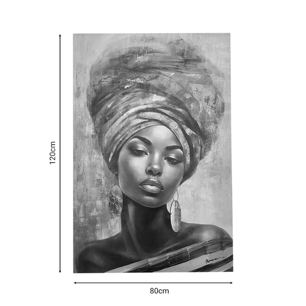 Tablou canvas Siena, Multicolor, 80x120 cm