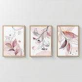 Tablou Cu Rama Dralis, Triptic, 33x48 cm