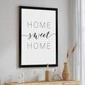 Tablou decorativ cu rama Homel, Lemn, Negru, 33x48 cm, imagine suplimentara