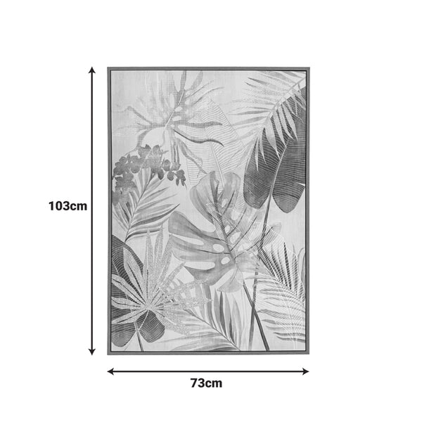 Tablou Decorativ cu Rama Lulle, Lemn, Roz, 73x103 cm