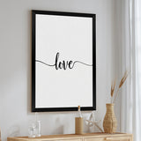 Tablou decorativ Elyrda, Lemn, Negru, 33x48 cm