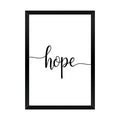 Tablou decorativ Hopy, Lemn, 33x48 cm