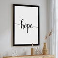 Tablou decorativ Hopy, Lemn, Negru, 33x48 cm, imagine suplimentara