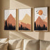 Tablou decorativ în rama Elsyn, lemn, 33x48 cm
