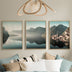 Tablou decorativ în rama Vynelle, triptic, Lemn, 33x48 cm
