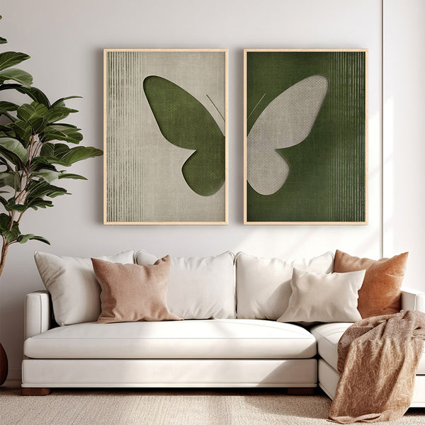 Tablou decorativ Obsen, Multicolor, 33x48 cm