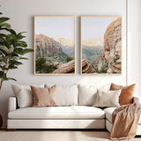 Tablou decorativ Secrea, Cadru, Multicolor, 33x48 cm