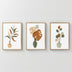 Tablou decorativ triptic Aural, 33x48 cm