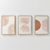 Tablou decorativ triptic Chilen, Lemn, 33x48 cm