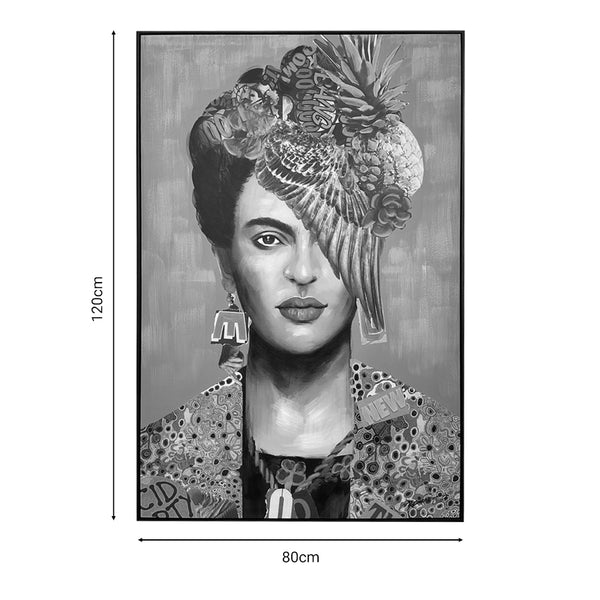 Tablou Frilo canvas, Multicolor, 80x120 cm
