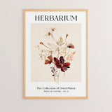 Tablou Herab, Cadru din metal, Multicolor, 33x48 cm