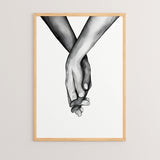 Tablou Lovely, Lemn, Multicolor, 33x48 cm