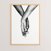 Tablou Lovely, Lemn, 33x48 cm