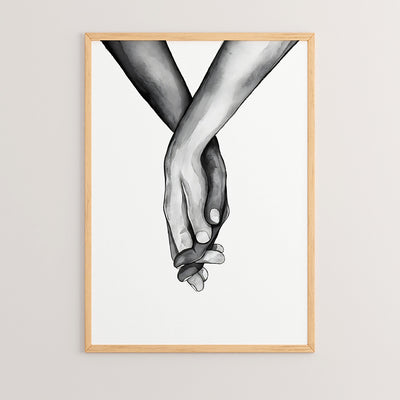 Tablou Lovely, Lemn, 33x48 cm