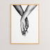 Tablou Lovely, Lemn, 33x48 cm