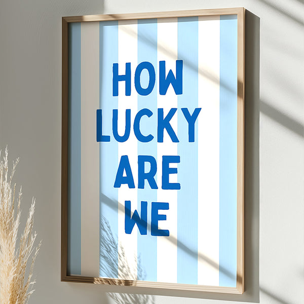 Tablou Luckely, Lemn, Multicolor, 50x70 cm