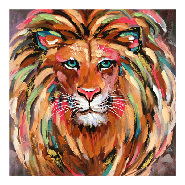 Tablou Martin canvas, Multicolor, 80x80 cm