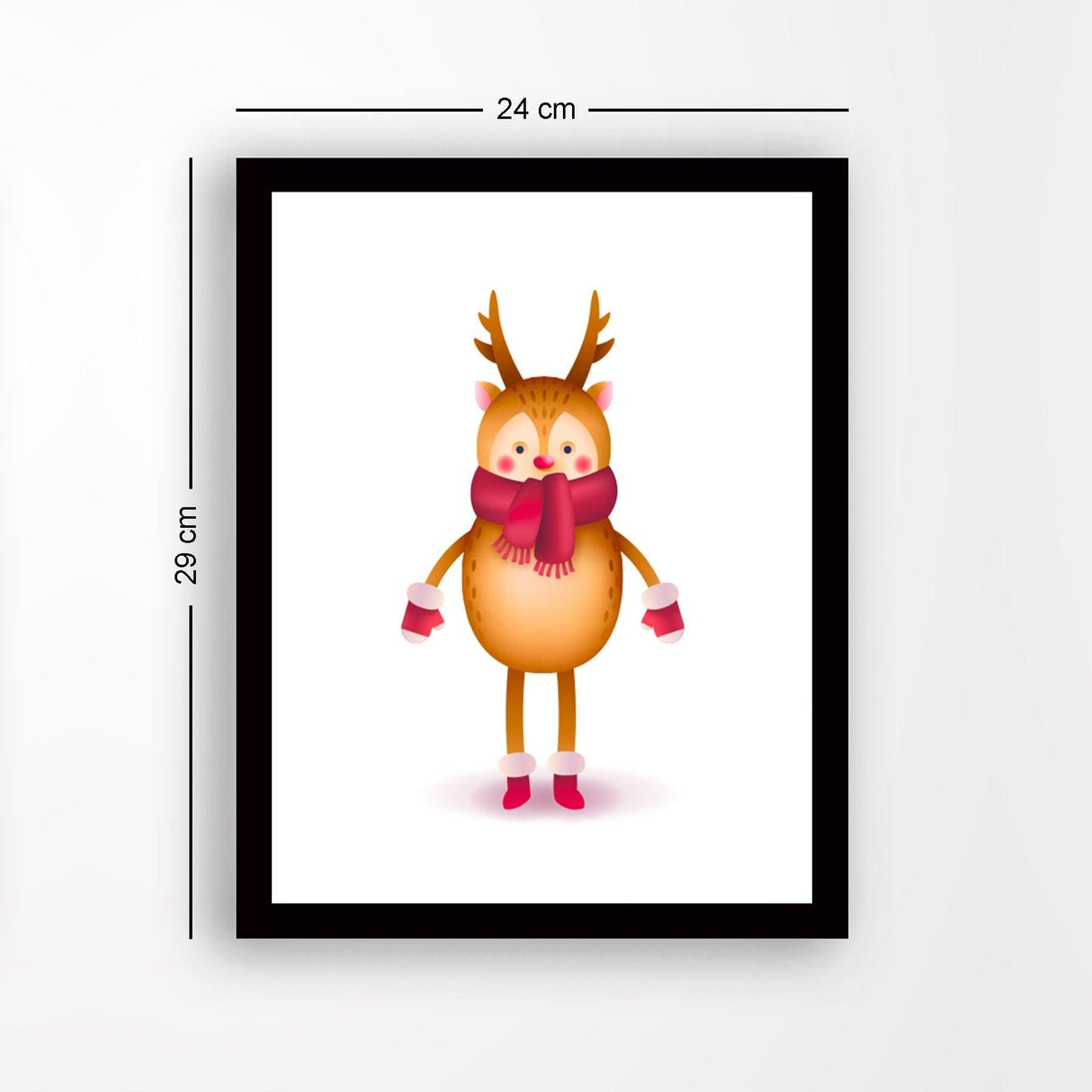 Tablou MDF SC18307, Multicolor, 24x29 cm