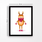 Tablou MDF SC18307, Multicolor, 24x29 cm