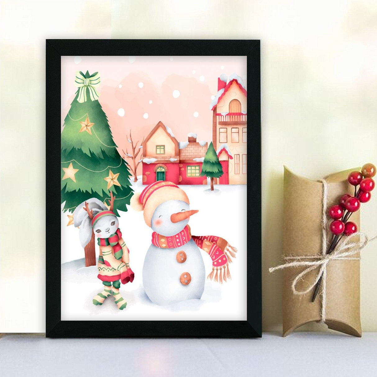 Tablou MDF SC18621, Multicolor, 24x29 cm