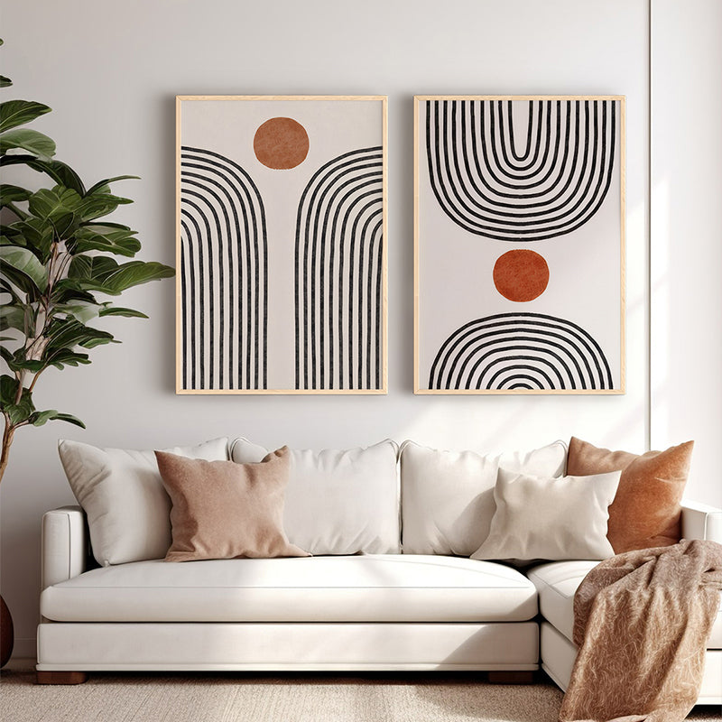 Tablou Memoz, Multicolor, 33x48 cm