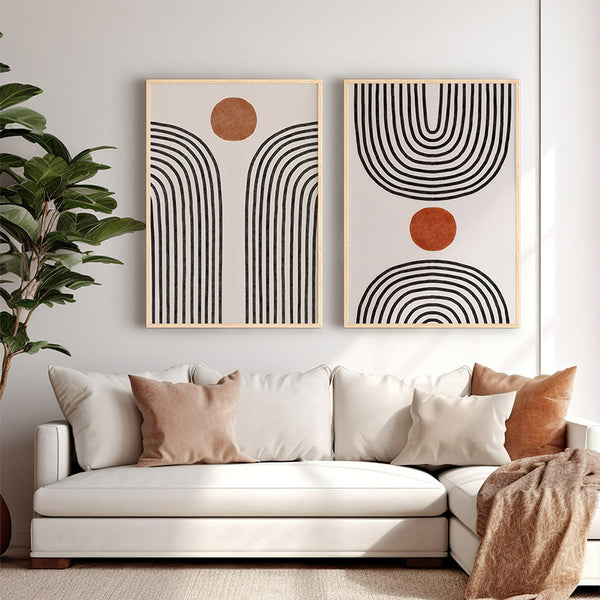 Tablou Memoz, Multicolor, 33x48 cm