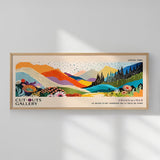 Tablou Neze, Cadru, Multicolor, 120x50 cm