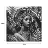 Tablou pânza 3D Gangalo, Pânza, Multicolor, 100x100 cm