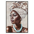 Tablou pânza cu rama Zaira, 70x100 cm