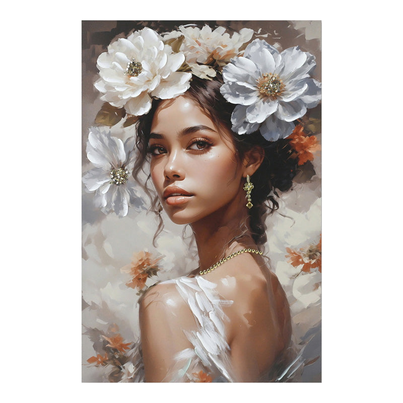 Tablou pe pânza cu efect 3D Lilibet Pânza, Multicolor, 60x90 cm