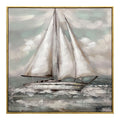 Tablou pe pânza cu rama Siedo I, Pânza, 70x70 cm