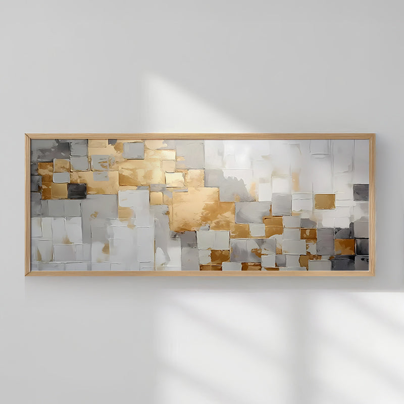 Tablou Quane, Cadru, Multicolor, 120x50 cm