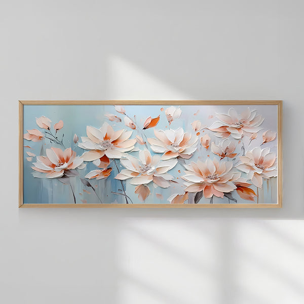 Tablou Riverta, Cadru, Multicolor, 70x33 cm