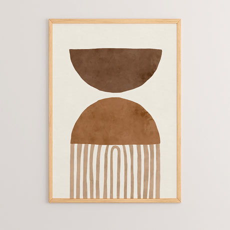 Tablou Serby, Pânză cu Ramă, Multicolor, 33x48 cm
