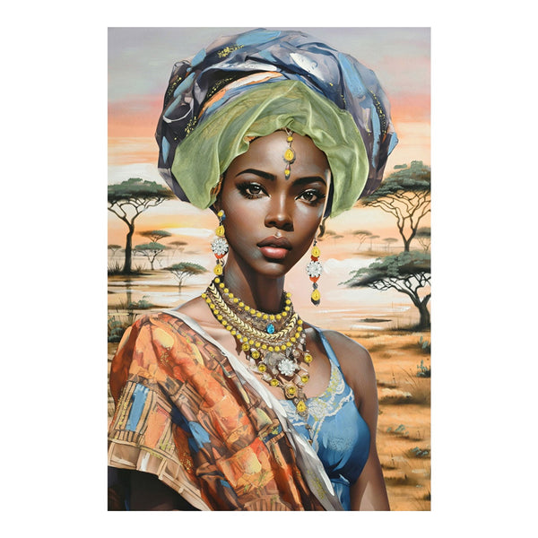 Tablou tip canvas cu efect 3D Zerbera, Multicolor, 80x120 cm