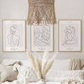 Tablou triptic Aelith, 33x48 cm