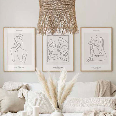 Tablou triptic Aelith, 33x48 cm