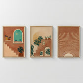 Tablou triptic, Affera, 33x48 cm