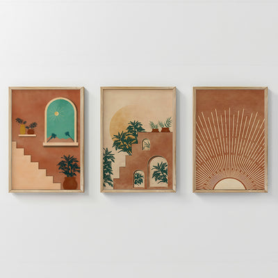 Tablou triptic, Affera, 33x48 cm
