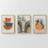 Tablou triptic Alenza, Cadru, 33x48 cm