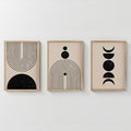 Tablou triptic Aregon, 33x48 cm