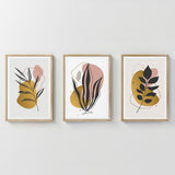 Tablou triptic Kereby, 33x48 cm