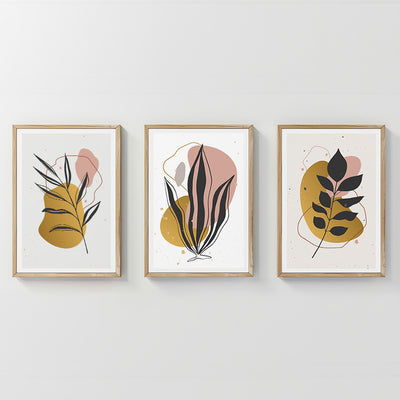 Tablou triptic Kereby, 33x48 cm