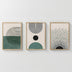 Tablou triptic Kertia, Lemn, 33x48 cm