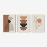 Tablou triptic Mistel, Pânză, 33x48 cm