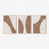 Tablou triptic, Orenis, 33x48 cm