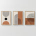Tablou triptic Ourva I, Cadru, 33x48 cm