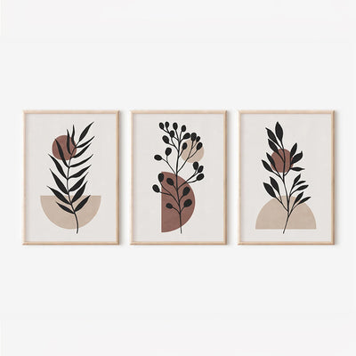 Tablou triptic și ramă Stenfy, Lemn, 33x48 cm