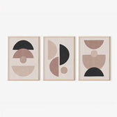 Tablou triptic Veyra, Cadru, 33x48 cm
